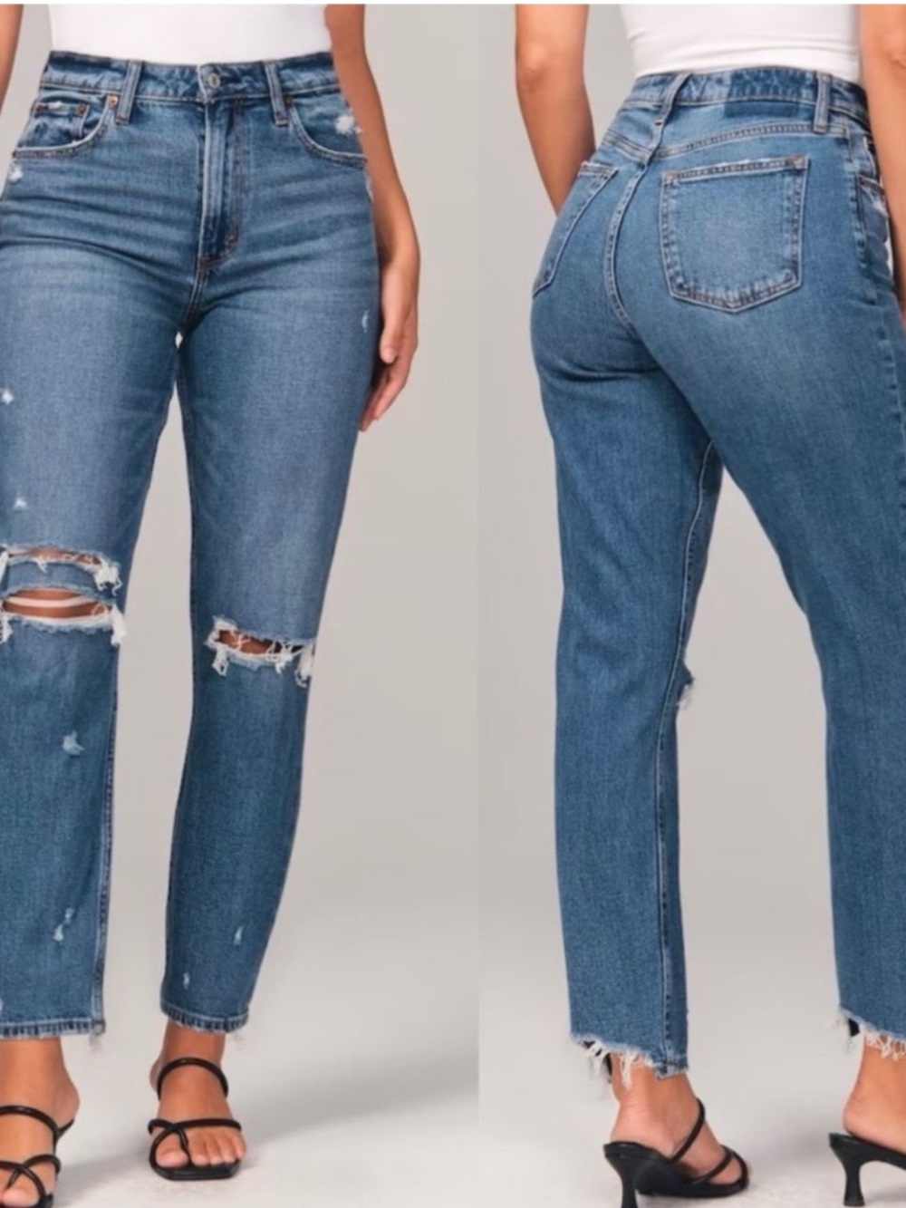Abercrombie & Fitch The Mom High Rise Jeans